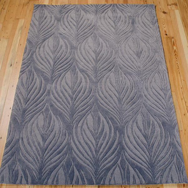 Mercer41 Rhames HandTufted Slate Area Rug & Reviews Wayfair
